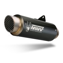 TERMINAL GPPRO ACERO INOXIDABLE NEGRO MIVV HONDA CB 500 X 2021-2024