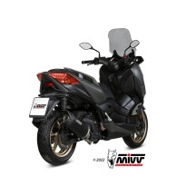 TERMINAL MOVER ACERO INOX PINTADO NEGRO MIVV YAMAHA X-MAX 125 2021-2024