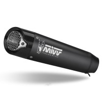 TERMINAL ACERO INOXIDABLE X-M5 NEGRO MIVV TRIUMPH TIGER SPORT 660 2021-2023 NO APROVADO