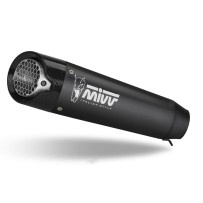 TERMINAL ACERO INOXIDABLE X-M5 NEGRO MIVV TRIUMPH TIGER SPORT 660 2021-2023 NO APROVADO