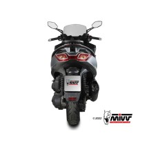 TERMINAL DE MOVER ACERO INOXIDABLE NEGRO MIVV KYMCO DOWNTOWN 350 2016-2020