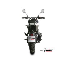 SILENCIADOR GHIBLI ACERO INOXIDABLE NEGRO MIVV HUSQVARNA VITPILEN 401 2021-2023