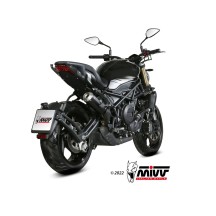 SILENCIADOR MIVV X-M1 ACERO INOXIDABLE NEGRO BENELLI 752 S / C 2019-2024