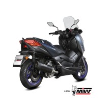SILENCIADOR MOVER MIVV ACERO INOX NEGRO  YAMAHA X-MAX 300 2021-2024