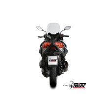 SILENCIADOR MOVER MIVV ACERO INOX NEGRO  YAMAHA X-MAX 300 2021-2024