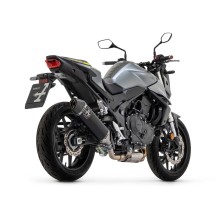 ALUMINIO DE FLECHA OSCURA DE TERMINAL RÁPIDO HONDA CB 750 HORNET 2023-2025