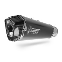 SILENCIADOR MIVV DELTA RACE ACERO INOXIDABLE NEGRO KTM 1290 SUPER DUKE GT 2016-2024