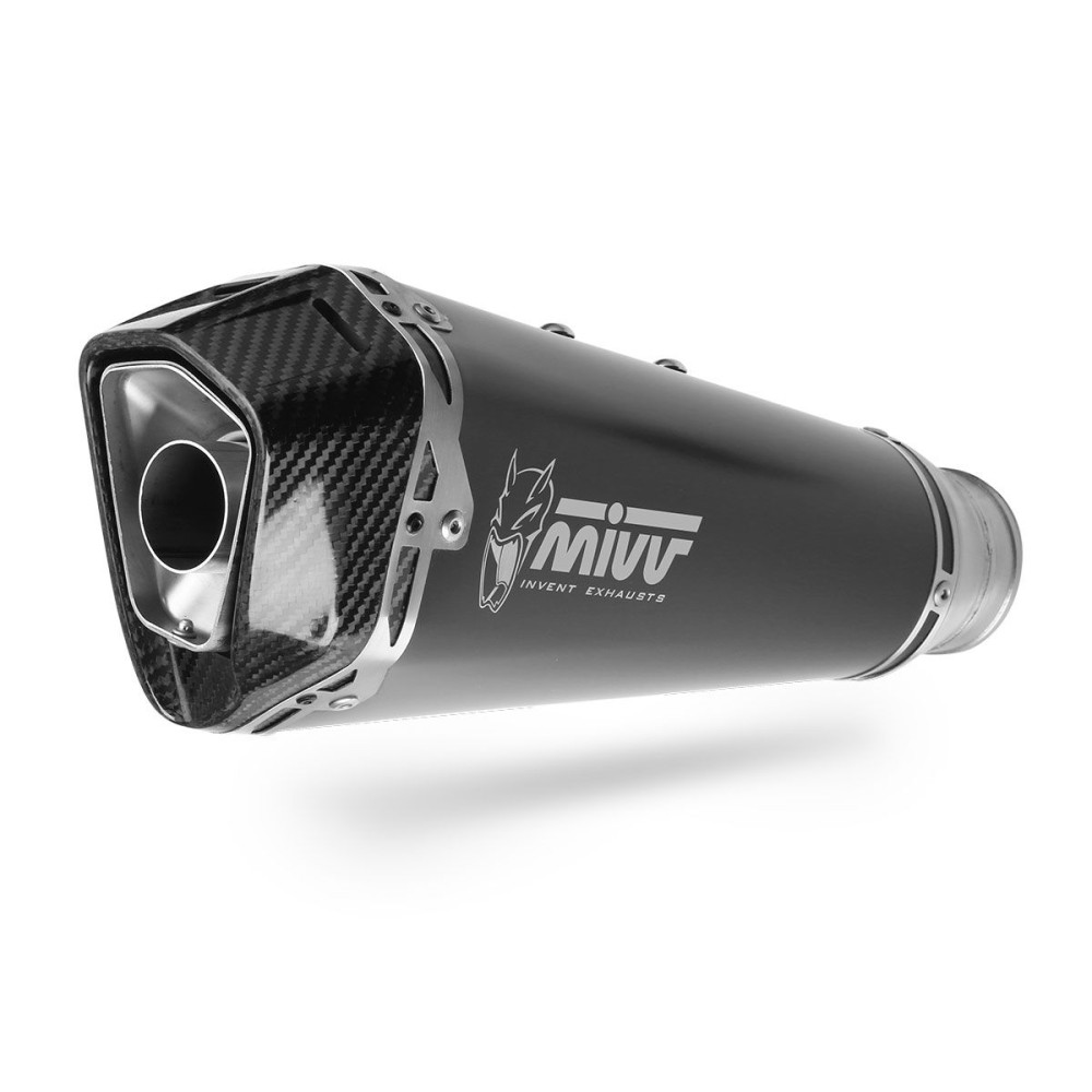 SILENCIADOR MIVV DELTA RACE ACERO INOXIDABLE NEGRO KTM 1290 SUPER DUKE GT 2016-2024