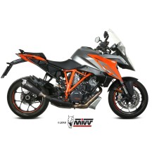 SILENCIADOR MIVV DELTA RACE ACERO INOXIDABLE NEGRO KTM 1290 SUPER DUKE GT 2016-2024