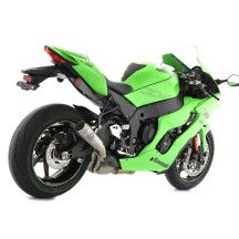 KIT SILENCIADOR PRO-RACE + FIJACIÓN ARROW MESH TITANIO KAWASAKI ZX-10R / RR 2021-2024