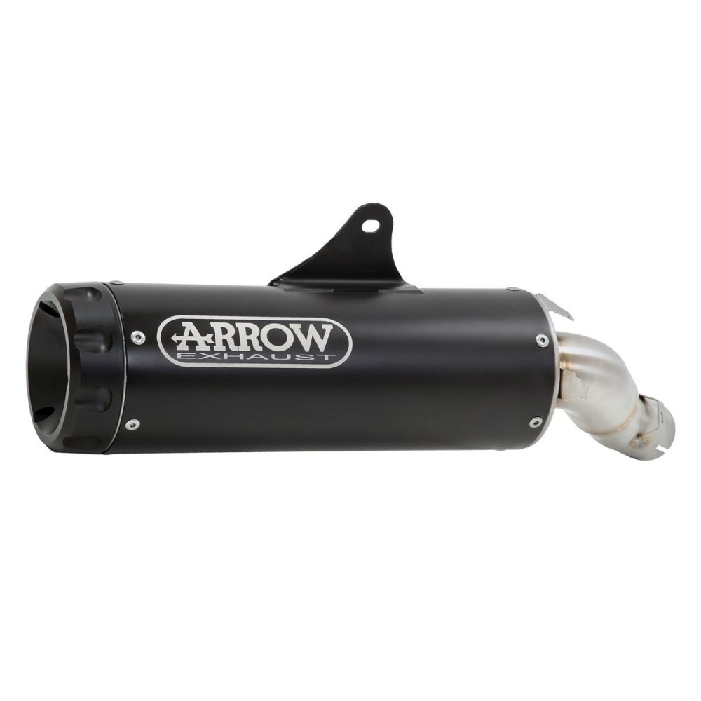 SILENCIADOR REBEL ARROW ACERO ALUMINIO OSCURO KAWASAKI Z 900 RS 2022-2024