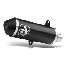 SILENCIADOR URBAN ARROW ALUMINIO OSCURO HOMOLOGADO VESPA GTS 125 I.E. 2021-2023