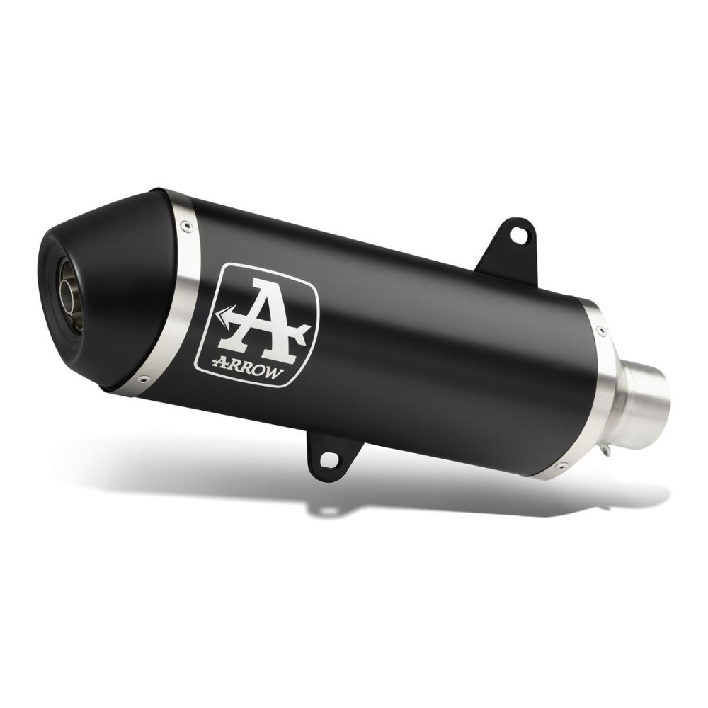 SILENCIADOR URBAN ARROW ALUMINIO OSCURO HOMOLOGADO VESPA GTS 125 I.E. 2021-2023 SILENCIADOR URBAN ARROW ALUMINIO OSCURO HOMOLOGADO VESPA GTS 125 I.E. 2021-2023