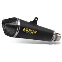 SILENCIADOR XKONE ARROW ACERO OSCURO KAWASAKI Z 125 2021-2023
