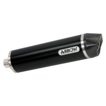 SILENCIADOR MAXI RACE-TECH ARROW ALUMINIO CARBONO OSCURO BMW F 850 GS 2021-2023