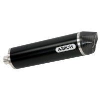 SILENCIADOR MAXI RACE-TECH ARROW ALUMINIO CARBONO OSCURO BMW F 850 GS 2021-2023