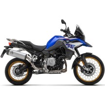 SILENCIADOR MAXI RACE-TECH ARROW ALUMINIO CARBONO OSCURO BMW F 850 GS 2021-2023
