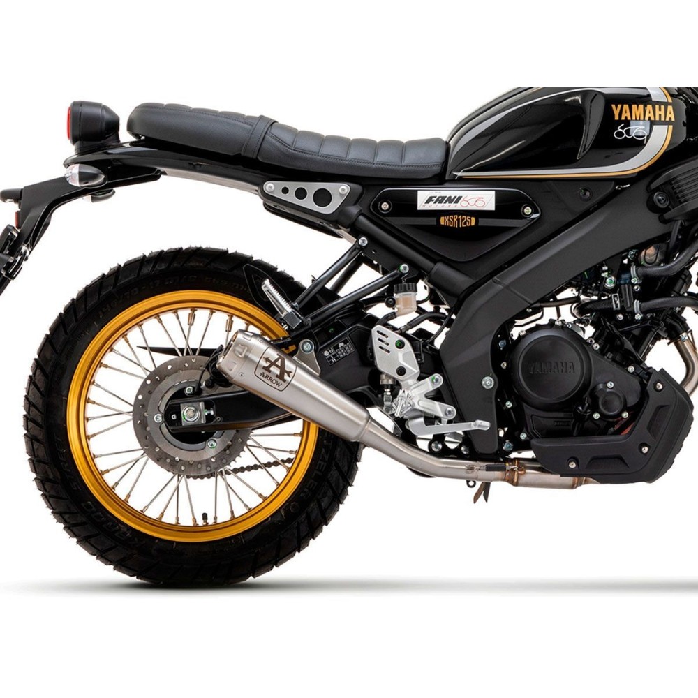 SILENCIADOR PRO RACE ARROW NICHROM ACERO INOXIDABLE YAMAHA XSR 125 2022