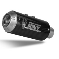 SILENCIADOR MIVV MK3 CARBONO KAWASAKI ZX-10R / RR / SE 2016-2024