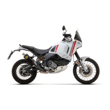 SILENCIADOR INDY RACE ARROW ALUMINIO NEGRO HOMOLOGADO DUCATI DESERT X 2022-2024
