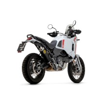 SILENCIADOR INDY RACE ARROW ALUMINIO NEGRO HOMOLOGADO DUCATI DESERT X 2022-2024