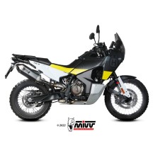 SILENCIADOR SPEED EDGE ACERO INOXIDABLE NEGRO MIVV HUSQVARNA NORDEN 901 2022-2024