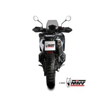 SILENCIADOR SPEED EDGE ACERO INOXIDABLE NEGRO MIVV HUSQVARNA NORDEN 901 2022-2024