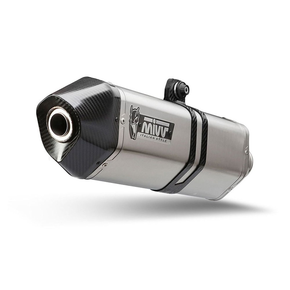 SILENCIADOR SPEED EDGE ACERO INOXIDABLE MIVV HUSQVARNA NORDEN 901 2022-2024 SILENCIADOR SPEED EDGE ACERO INOXIDABLE MIVV HUSQVARNA NORDEN 901 2022-2024