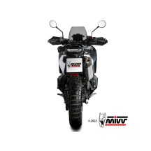 SILENCIADOR SPEED EDGE ACERO INOXIDABLE MIVV HUSQVARNA NORDEN 901 2022-2024