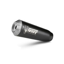 SILENCIADOR MIVV X-M1 ACERO INOXIDABLE NEGRO BENELLI LEONCINO 800 2022-2024