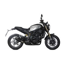 SILENCIADOR MIVV X-M1 ACERO INOXIDABLE NEGRO BENELLI LEONCINO 800 2022-2024