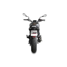 SILENCIADOR MIVV X-M1 ACERO INOXIDABLE NEGRO BENELLI LEONCINO 800 2022-2024
