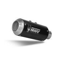 SILENCIADOR MIVV MK3 ACERO NEGRO BENELLI LEONCINO 800 2022-2024