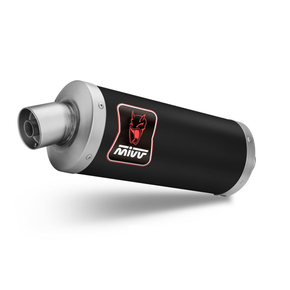 SILENCIADOR DAKAR MIVV ACERO INOXIDABLE NEGRO TRIUMPH TIGER 1200 GT / RALLY 2021-2024