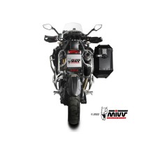 SILENCIADOR DAKAR MIVV ACERO INOXIDABLE NEGRO TRIUMPH TIGER 1200 GT / RALLY 2021-2024