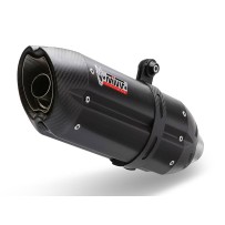 TERMINAL DE SONIDO MIVV ACERO INOXIDABLE NEGRO MOTO MORINI X-CAPE 2021-2024