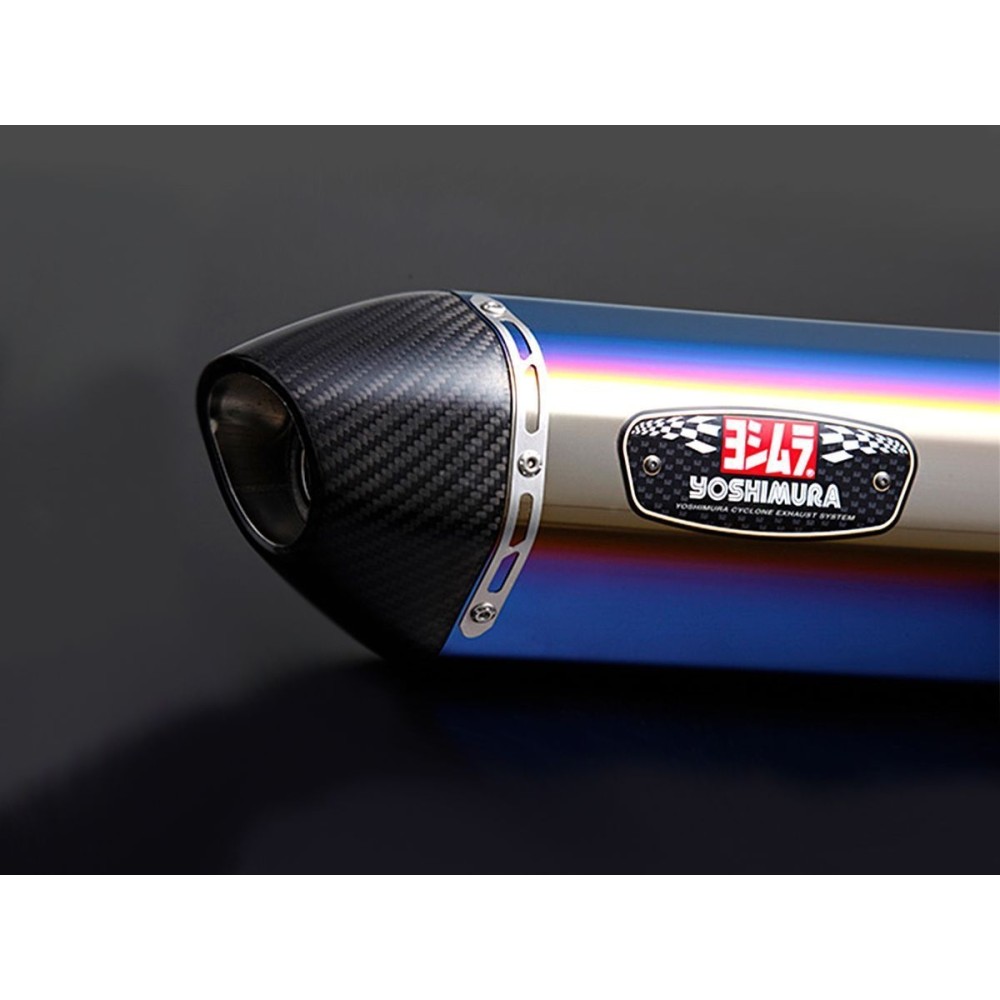 BLU-CARBONO BLU-CARBONO TITANIUM ECHOUT R-77S JMCA YOSHIMURA SUZUKI GSX-S 125 2017-2023 ABS BLU-CARBONO BLU-CARBONO TITANIUM ECHOUT R-77S JMCA YOSHIMURA SUZUKI GSX-S 125 2017-2023 ABS