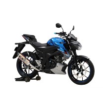 BLU-CARBONO BLU-CARBONO TITANIUM ECHOUT R-77S JMCA YOSHIMURA SUZUKI GSX-S 125 2017-2023 ABS