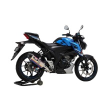 BLU-CARBONO BLU-CARBONO TITANIUM ECHOUT R-77S JMCA YOSHIMURA SUZUKI GSX-S 125 2017-2023 ABS