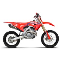 VERSIÓN DE INOX ENDURO DE DESCARGA COMPLETA DE CARRERAS TERMIGNONI HONDA CRF 250 / RX 2021-2025