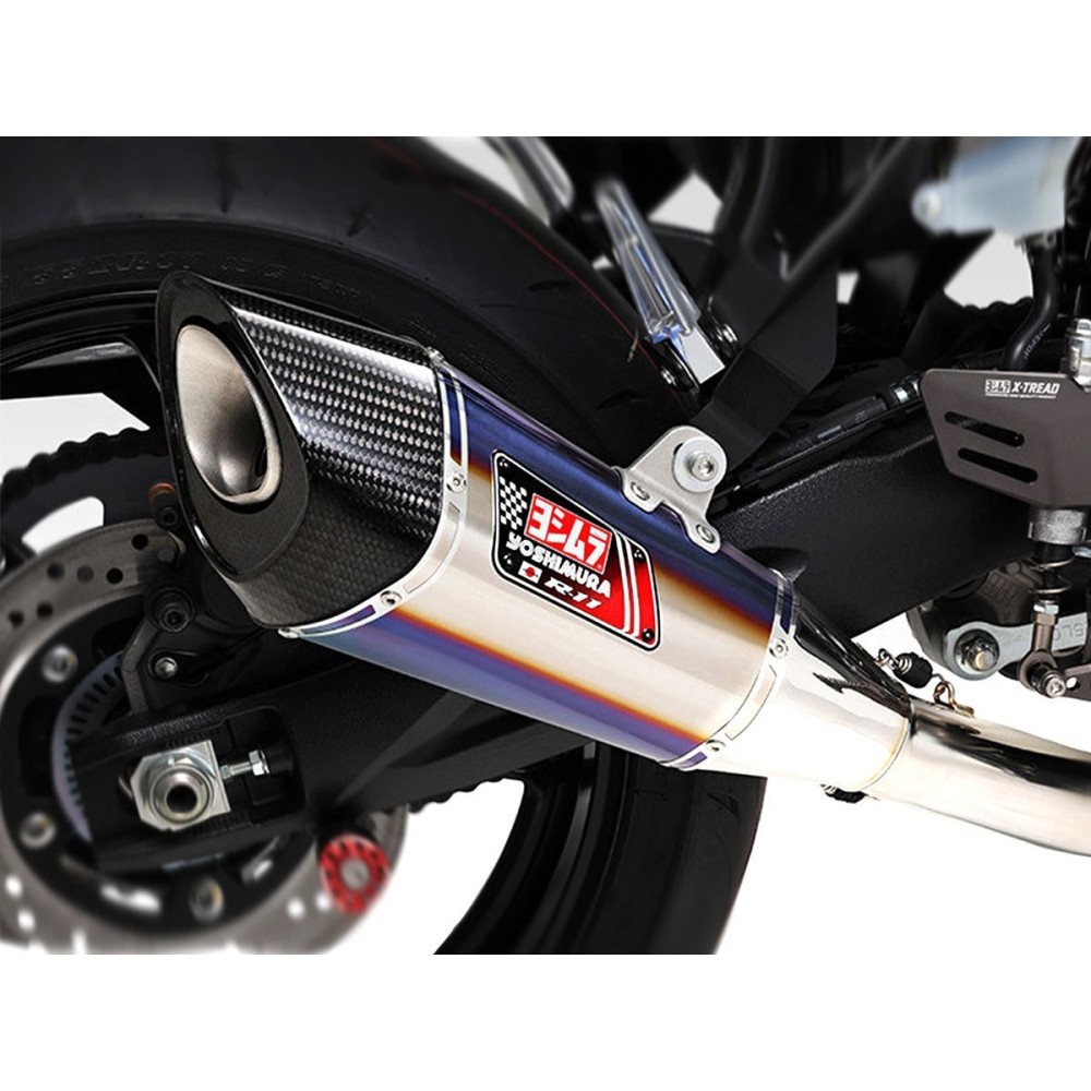 ESCAPE DE TITANIO AZUL COMPLETO R-11 JMCA YOSHIMURA SUZUKI GSX-8R 2023-2024 ESCAPE DE TITANIO AZUL COMPLETO R-11 JMCA YOSHIMURA SUZUKI GSX-8R 2023-2024