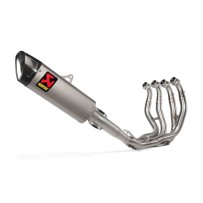 ESCAPE COMPLETO DE CARRERAS TITANIO AKRAPOVIC SUZUKI GSX 1300 R HAYABUSA 2025