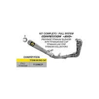 COMPETENCIA DE DESCARGA COMPLETA EVO TITANIUM RACING ARROW HONDA CBR 1000 RR-R 2024-2025