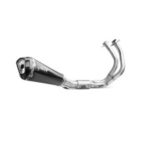 SISTEMA COMPLETO DELTA RACE RACE MIVV BLACK SCEOL INOXIDABLE ACERO KAWASAKI VERSYS 650 2024-2025