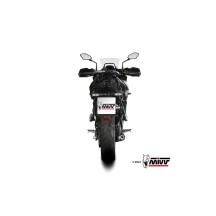 CRASH COMPLETO DESCARGANDO NEGRO MIVV KAWASAKI VERSYS 650 2024-2025