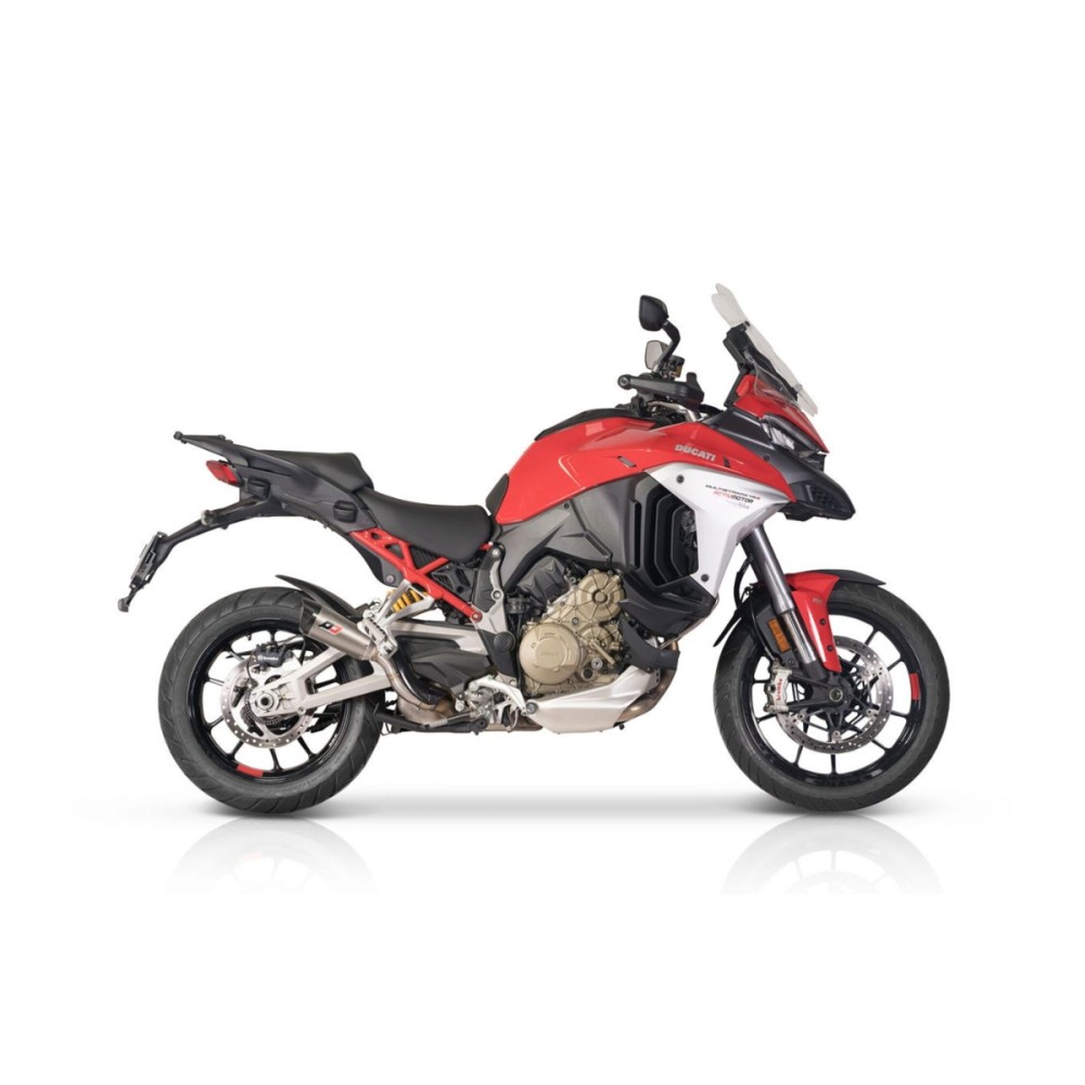 TERMINAL DE ESCAPE DE DISPAROS DE TITANIO + QD DE ESCAPE DE ESCAPE DUCATI MULTISTRADA V4 / S / PIKES PEAK 2020-2024 TERMINAL DE ESCAPE DE DISPAROS DE TITANIO + QD DE ESCAPE DE ESCAPE DUCATI MULTISTRADA V4 / S / PIKES PEAK 2020-2024
