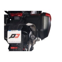 TERMINAL DE ESCAPE DE DISPAROS DE TITANIO + QD DE ESCAPE DE ESCAPE DUCATI MULTISTRADA V4 / S / PIKES PEAK 2020-2024