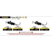 ALUMINIO COMPLETO DE ALUMINIO URBANO DE ALUMINIO URBANO DE KITS DE KITS PIAGGIO VESPA GTS 310 2025