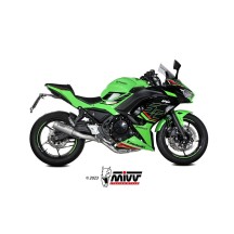 SISTEMA DE ACERO INOXIDABLE MIVV MK3 KAWASAKI NINJA 650 2024