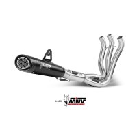 SISTEMA COMPLETO MIVV X-M5 NEGRO DE ACERO INOXIDABLE  TRIUMPH TIGER SPORT 660 2022-2024